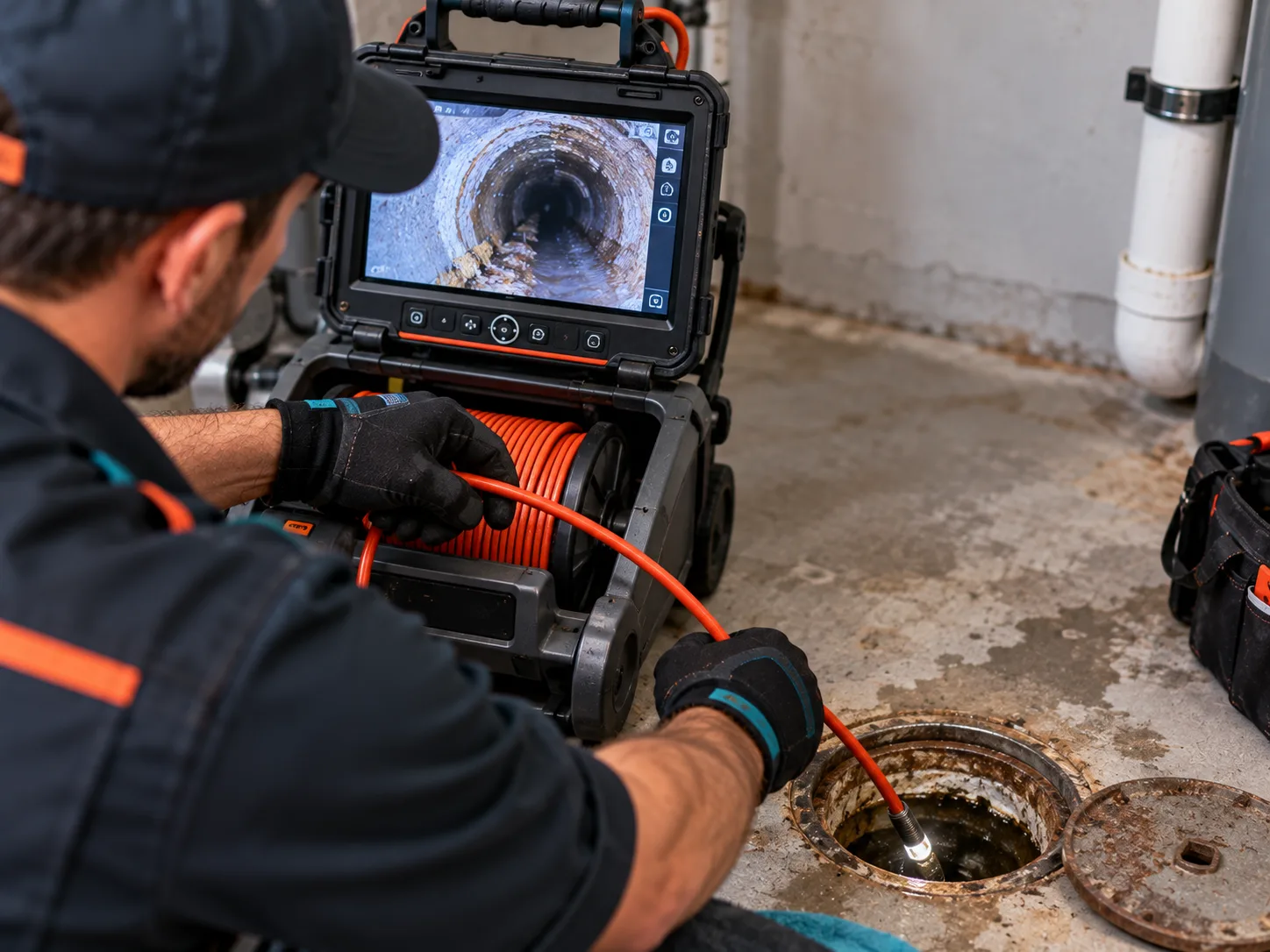 Clogged Drain Service company in Caspian, MI